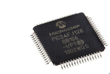 PIC24FJ128GB106-I/PT PIC24FJ128GB106 マイクロコントローラ MCU IC マイクロチップフラッシュ 8Bit