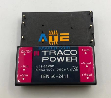 TEN50-2411 TEN50 Serise DC DCのコンバーターによって隔離される穴を通した6DIPモジュールIC